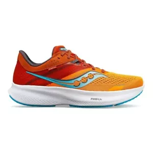 Saucony Ride 16 Wide (Size 10.5) "Red/Orange/Blue" Men's Running Shoe - Picture 1 of 5