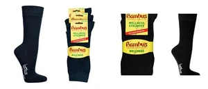 6 Paar Bambus Viskose Socken Softrand ohne Gummi Damen Herren Business Socken - Bild 1 von 9