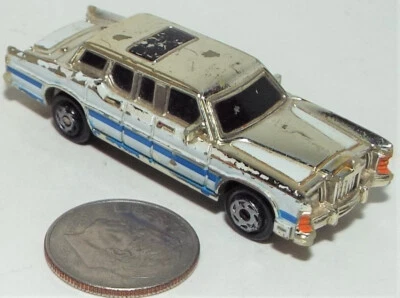 Small Micro Machine Lincoln 1982 Limousine in Silver (Color) - Image 1 of 3