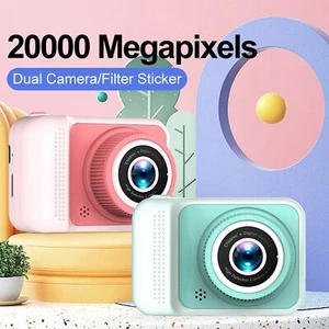 Blue 1080P Digital Camera 20MP Kids Camera Cute Children Camera Cartoon Kids Set - Picture 1 of 9