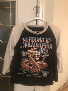 Vintage “The Round Up” Historic Concert T-Shirt from 1981, @JFK Rarer than RARE - Picture 1 of 6