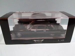 NEO MODELS 1/43 SCALE CADILLAC FLEETWOOD SIXTY FIVE BLACK LIMO NEW IN BOX - Picture 1 of 3
