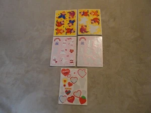 1980's Hallmark Sticker Sheets (Partial) - Bild 1 von 7