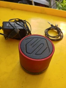Scosche BoomStream Mini Portable Bluetooth Wireless Media Speaker Red - Picture 1 of 4