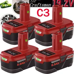 NEW For CRAFTSMAN 19.2VOLT C3 LITHIUM DIEHARD BATTERY PACK 315.PP2011 11375 1-4X - Picture 1 of 29