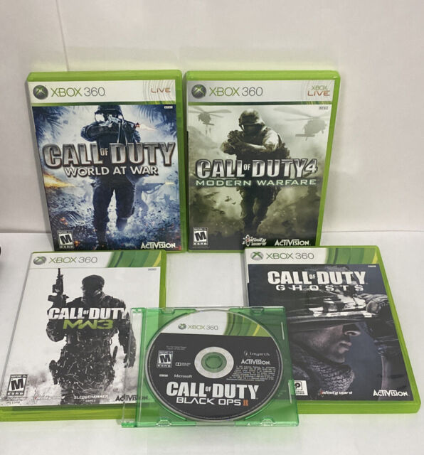 Jogos de xbox 360 tiro call of duty