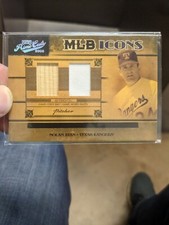 2005 Playoff Prime Cuts MLB Icons Nolan Ryan Games Used Bat, Pants. 23/25