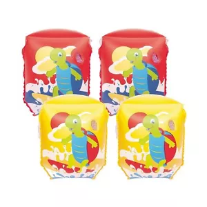 BESTWAY CHILD TODDLER TURTLE ARM BAND FLOATS RAFT FOR SWIMMING POOL LAKES - Picture 1 of 4