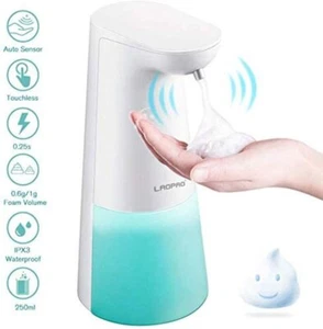 LAOPAO Soap Dispenser, Touchless Foaming Soap Dispenser Hand Free Countertop Soa - Picture 1 of 8
