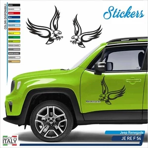 Aufkleber kompatibel Renegade Seitenseite Tür Adler Attack - Bild 1 von 1