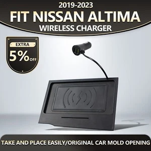For 2019-2023 Nissan Altima Wireless Charger Fast Charging Wireless Tray - Imagen 1 de 13