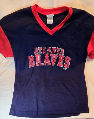 Camisa De Colección Y2K Hank Aaron Originales Atlanta Braves Para Hombres XL EE. UU. MLB 2000 Foto 1 de 4