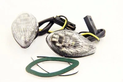 Luz de señalización de giro LED de montaje empotrado transparente para Honda Cbr 600 F4I 2001 2002-2007 Foto 1 de 4