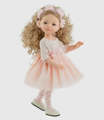 Paola Reina Articulated Las Amigas 13" Doll Rebeca Ballerina - Image 1 of 2