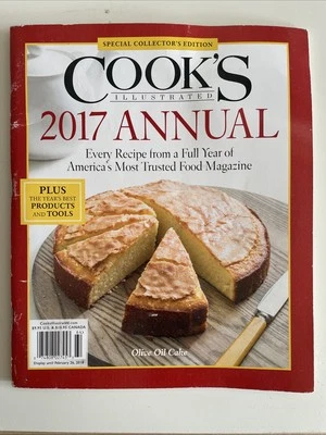 Cook's Illustrated Magazine 2017 Annual (compilation of all 2017 Recipes) - Image 1 of 4