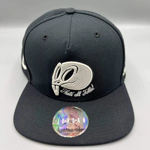 Air Jordan Mütze Herren schwarz Space Jam That's All Folks Jumpman Druckknopflasche Kappe - Bild 1 von 8