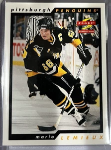1996-97 Score - Mario Lemieux #6 Pittsburgh Penguins - Picture 1 of 1