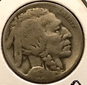 🦬 1923 P 5c Indian Head U.S.A. Buffalo Nickel 🇺🇸 ^ROARiNG TWENties ERa 🏕 - Bild 1 von 6