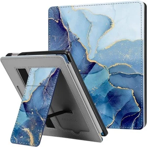 For Kindle Oasis 10th Gen 2019 / 9th Gen 2017 Case Stand Cover with Hand Strap - Picture 1 of 11