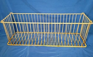 Vintage Antique Industrial Wire Rack Basket Heavy Gauge Distressed Patina 26 in. - Picture 1 of 7