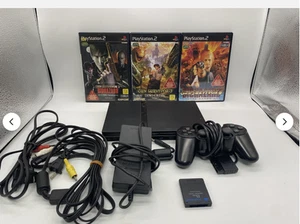 PS2 Playstation2 Console w/ Gun Survivor series set Black SCPH-70000 - Picture 1 of 10