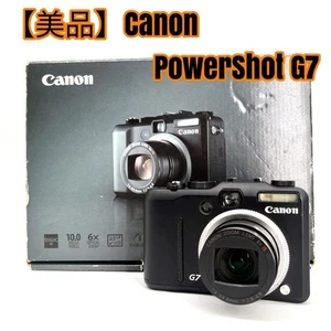 Canon PowerShot G7 Compact Digital Camera Excellent Condition 10MP Black - Picture 1 of 12