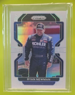 2022 Panini Racing Prizm Ryan Newman White /5 #39 - Image 1 of 4