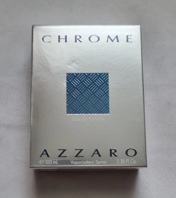 Azzaro Chrome  Eau de Toilette Parfum Männer Men Duft 100 ml Spray Vaporisateur  - Bild 1 von 4