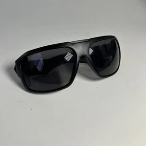 BOMBER Mens Safety Sunglasses, Matte Black Frame with Black Lenses Used - Picture 1 of 12