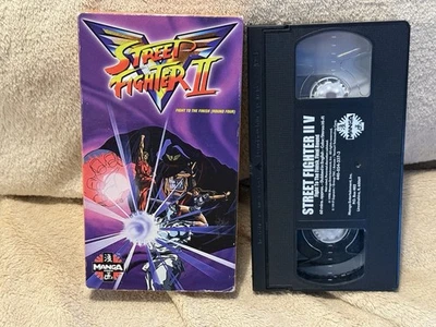 Street Fighter II 2 Fight to the Finish Roud Four VHS English Foto 1 de 4