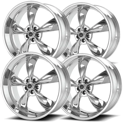 (4) American Racing AR605 Torq Thrust M 17x7.5 5x110 +45mm Chrome Wheels Rims - Изображение 1 из 4