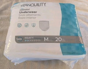 Tranquility Disposable Underwear Medium Heavy 20 Count - Picture 1 of 5