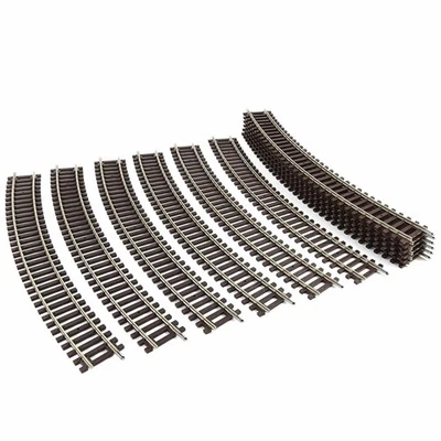 Evemodel HO Scale Code 100 19" Radius Curve Track Copper-Nickel Rail - Image 1 of 4