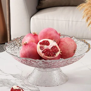 Fruit Serving Bowl Kitchen Strainer Bowl Food Storage Dish Vegetable Strainer - Picture 1 of 6