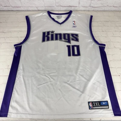 Y2K NBA 锐步萨克拉门托国王队迈克·比比球衣男式 2XL 码 — 第 1/4 张图片
