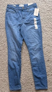 Universal Thread Damenjeans blau hoher Bund Skinny Größe 2 neu mit Etikett - Bild 1 von 4