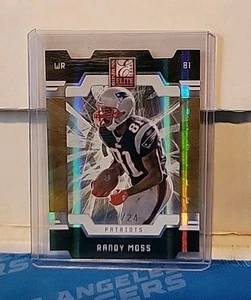 2009 Donruss Elite Status Gold Randy Moss Die-Cut /24 - Picture 1 of 2