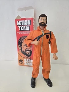 Schildkröt Action Team Hard Rock Figur, Repro Hände, mit custom repro Box - Bild 1 von 11