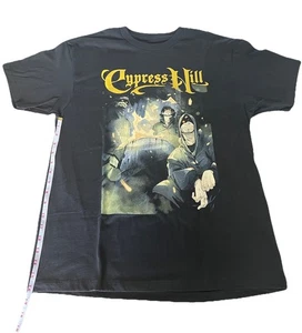 NWOT Vintage Style Cypress Hill Color Black Tee Shirt Size Large Graphic Tee - Picture 1 of 6