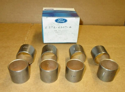 OEM Ford E3TZ-6207-A set 8 con rod bushings 1983-91 F250, F350 6.9L, 7.3L diesel - Image 1 of 3