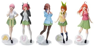 The Quintessential Quintuplets Luminasta Figure Set of 5 Complete Set - Picture 1 of 15