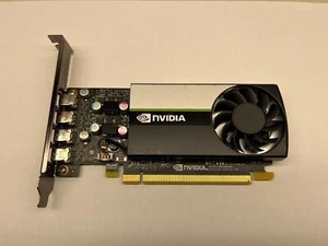 Dell Nvidia Quado T1000 4GB GDDR6 4x Mini DP Graphics Card 0DW8FN - Bild 1 von 3