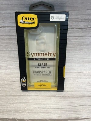 OtterBox Symmetry Series Hybrid Hard Case for Google Pixel 3 - Clear Transparent - Image 1 of 3