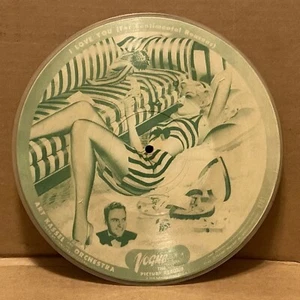 VOGUE PICTURE DISC 781 VG Art Kassel Sooner Or Later I Love You For Sentimental - Picture 1 of 2