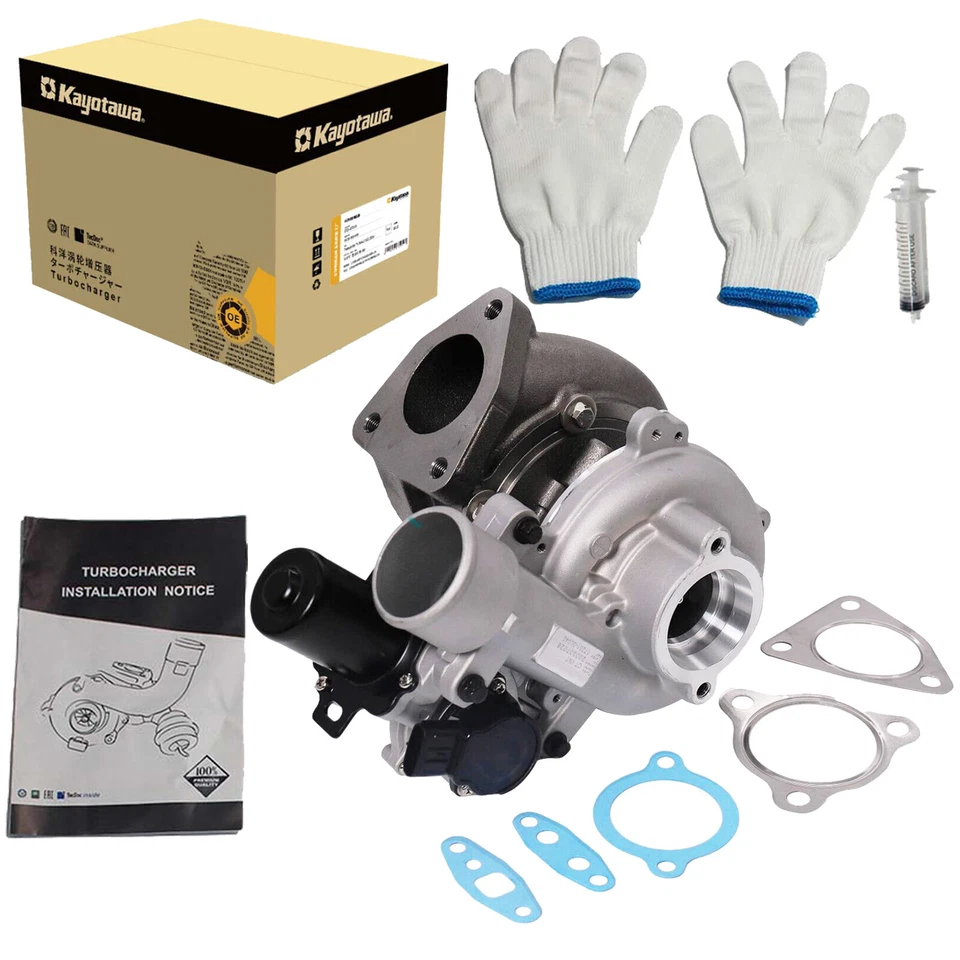 Carregador turbo compatível com Toyota Land Cruiser Hilux 3.0 D4D 1KD-FTV 17201-0L040 - Imagem 1 de 4