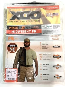 XGO MIdweight FR Phase 2 Short Sleeve T-Shirt Top Color: Desert Sand Size Medium - Picture 1 of 4