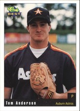 1991 Auburn Astros Classic/Best #8 Tom Anderson