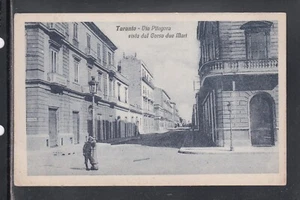 Cartolina Taranto Via Pitagora Vista dal Corso Due Mori RB188 - Foto 1 di 1