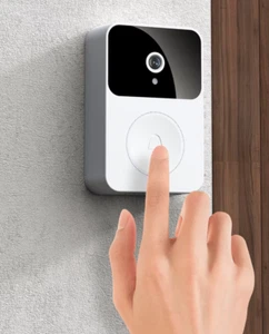 sonnette sans fil Wifi vidéo sonnette étanche HD vidéo avec caméra HD infrarouge - Afbeelding 1 van 9