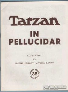 BURROUGHS BULLETIN #36 Fanzine BURNE HOGARTH Tarzan in Pellucidar DAN BARRY 1974 - Bild 1 von 4